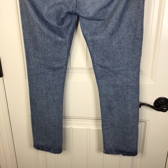 AGOLDE Riley High Rise Straight Crop in Escalate Size 28. - Picture 8 of 10
